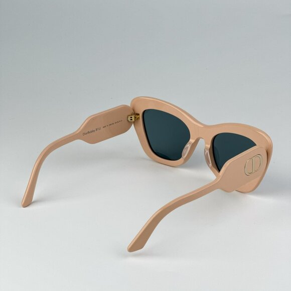 Dior DIORBOBBY B1U 40C0 BRAND NEW Sunglasses Powder Pink Green Women Butterfly main image 8
